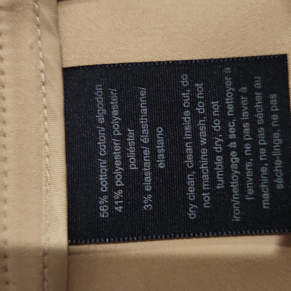 Tommy Hilfiger Khacki Skirt with Button Detail - Picture 8 of 8